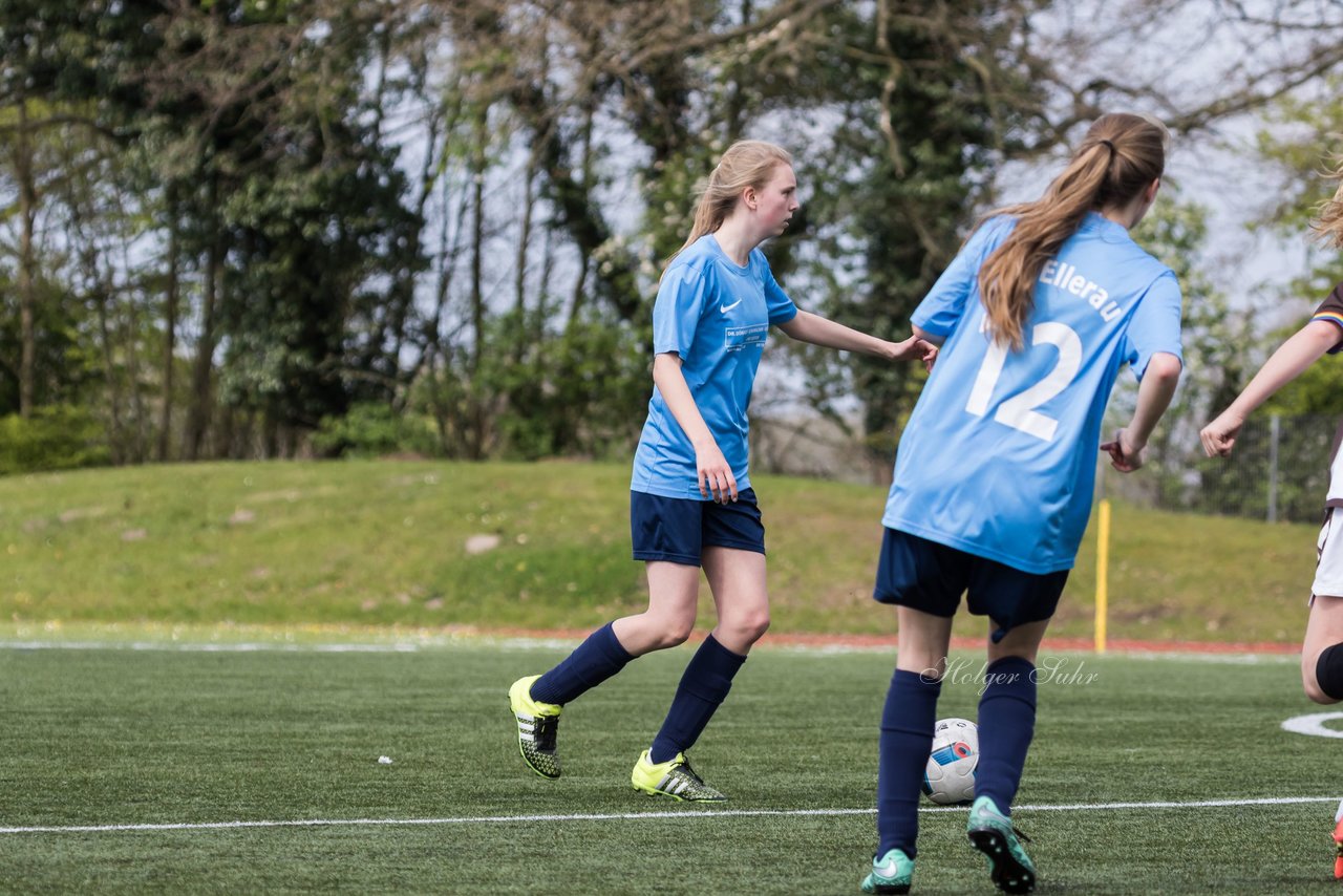 Bild 261 - B-Juniorinnen Ellerau - St. Pauli : Ergebnis: 1:1